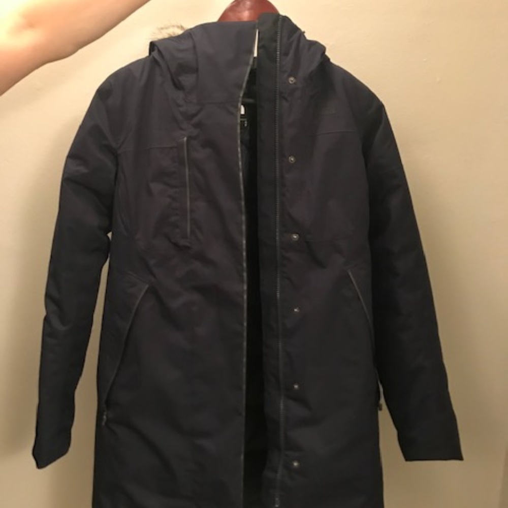 Women's The North Face Crestmont Parka Navy Blue